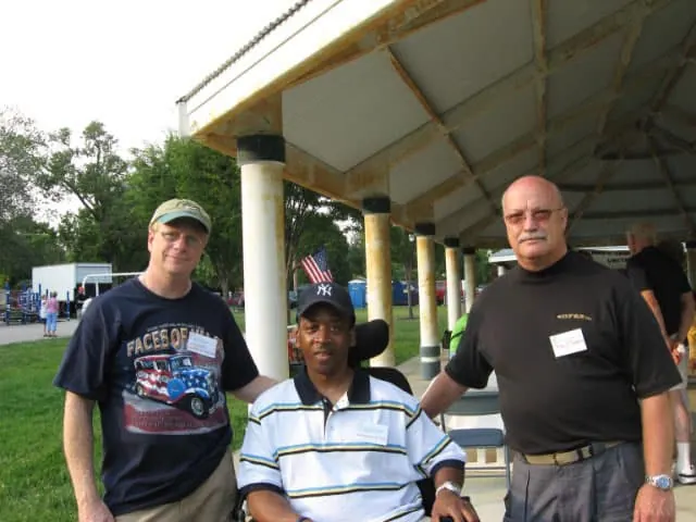 Myself, Randell & Mike Z