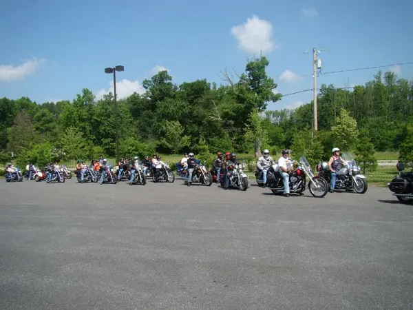 Getting ready for the ride