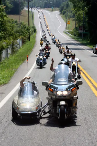 Almost at Old Glory Harley.