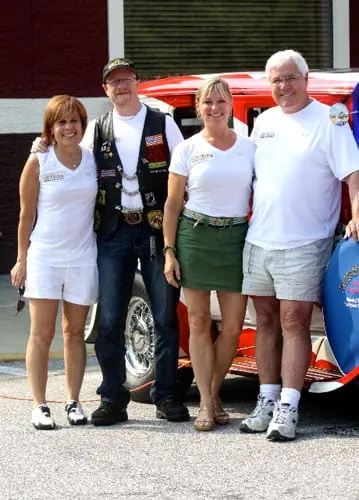 Beth, Ted, Brenda & Bob getting ready for a great event. Thanks for all the support Bob & Brenda.