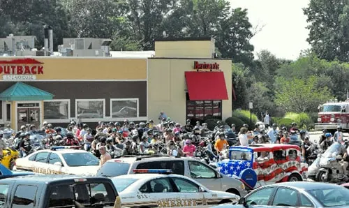 Everybody getting ready to roll out.