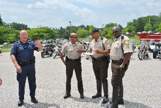Great police support from Annapolis City, Anne Arundel County, Prince George County & Maryland State Police.
