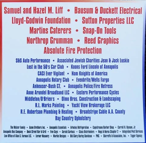 So many amazing sponsors