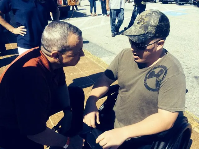 Four Star General John R. Allen joined us in honoring Lance Corporal Mark Fidler