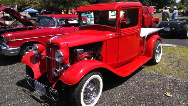 Hundreds of folks came out with their classic & street rods to honor Sean—so much fun.