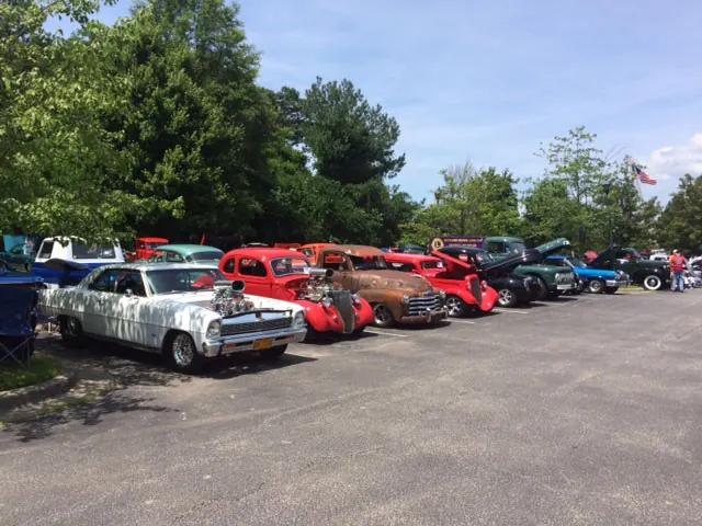 Adam's car show supporters