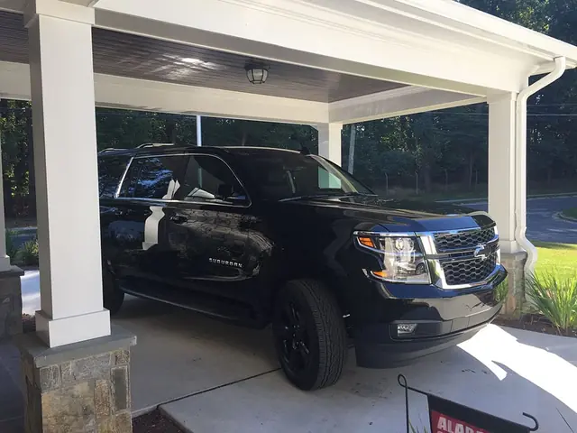 The new 2017 Suburban Faces Of Valor USA purchased for CPT. Luis’s family.