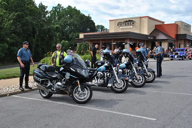 Anne Arundel Police & Annapolis City Police Escort.