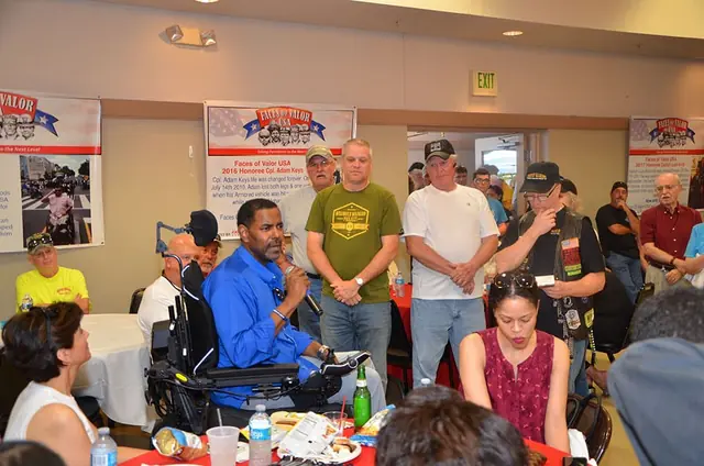 Photo from Faces of Valor USA in 2018