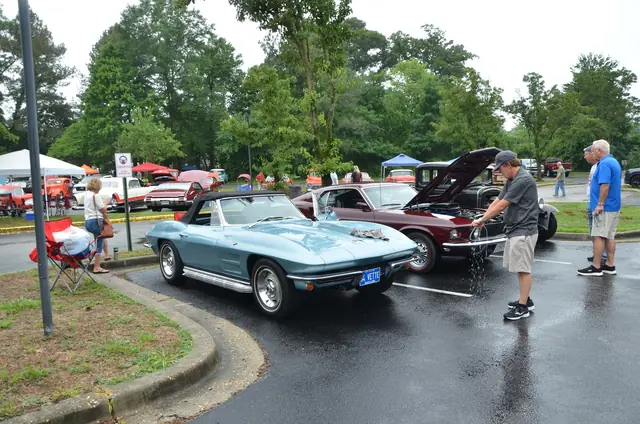 The classic car show