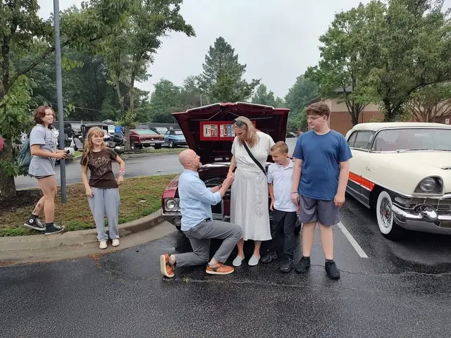 Karmon said yes! Her boyfriend proposed at the Family Fundraiser.